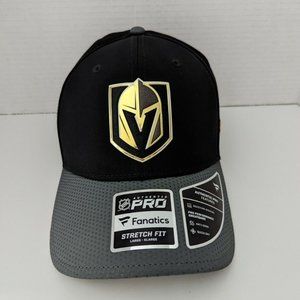 Fanatics Las Vegas Golden Knights Draft Hat Cap Flex Fit Pro NHL L/XL NEW